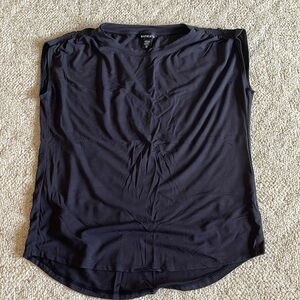 Women’s Athleta black shirt sz XS oversized light material